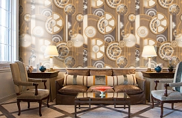 Обои 90017-28 фото в интерьере кабинета превью