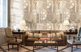 Обои 90017-42 фото в интерьере кабинета превью