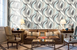 Обои PL72058-67 фото в интерьере кабинета превью