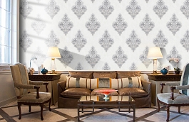 Обои PP72003-14 фото в интерьере кабинета превью