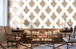 Обои PP72003-19 фото в интерьере кабинета превью