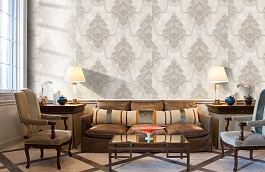 Обои PP72013-22 фото в интерьере кабинета превью