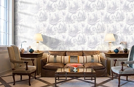 Обои SL71899-25 фото в интерьере кабинета превью