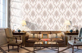 Обои SL71931-22 фото в интерьере кабинета превью