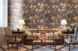 Обои VS71038-44 фото в интерьере кабинета превью