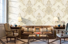 Обои 32003-1 фото в интерьере кабинета превью