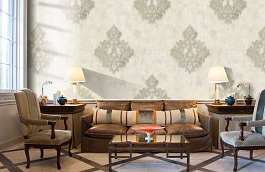 Обои 502-2 фото в интерьере кабинета превью