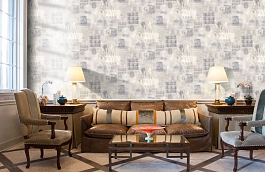 Обои VV71920-24 фото в интерьере кабинета превью