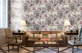 Обои VV71920-44 фото в интерьере кабинета превью