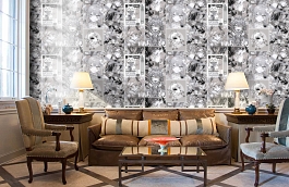 Обои 88191-15 фото в интерьере кабинета превью