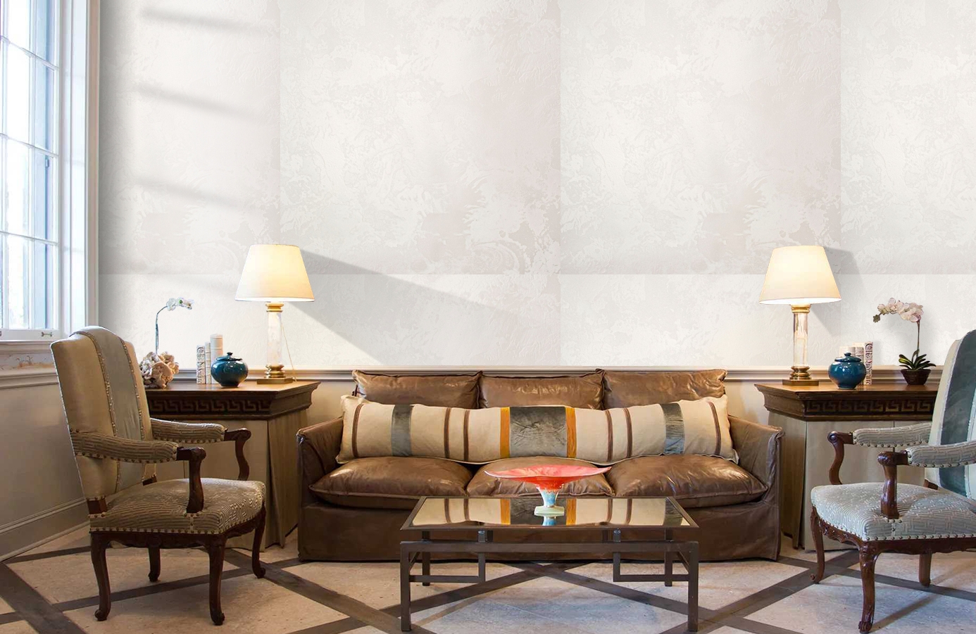 Обои 285922 фото в интерьере кабинета