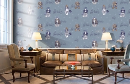 Обои 286074 фото в интерьере кабинета превью