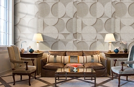 Обои 84280-3 фото в интерьере кабинета превью