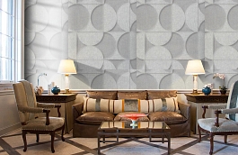 Обои 84280-5 фото в интерьере кабинета превью