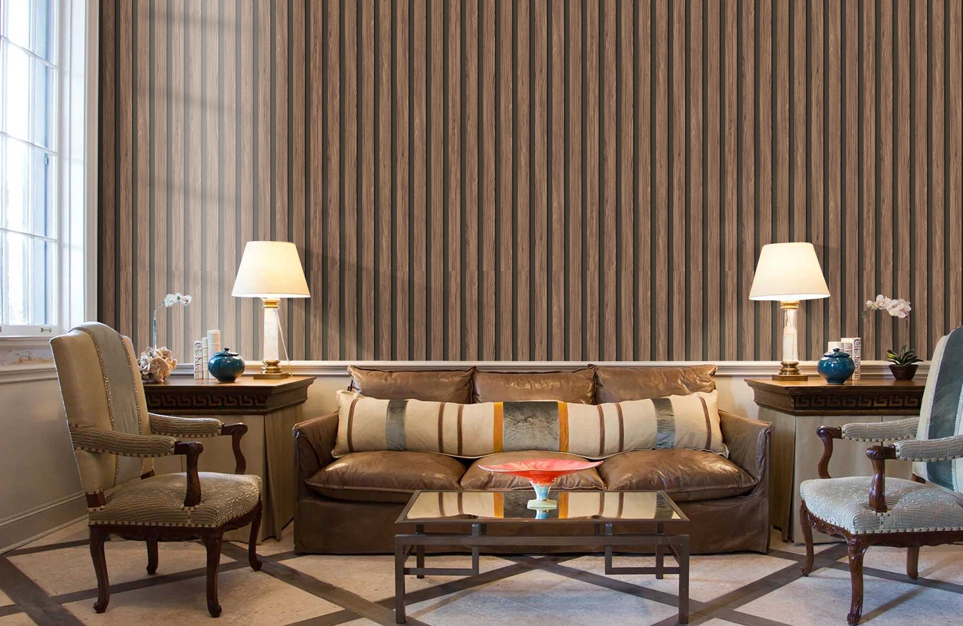 Обои 286288 фото в интерьере кабинета