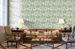 Обои 84215-3 фото в интерьере кабинета превью