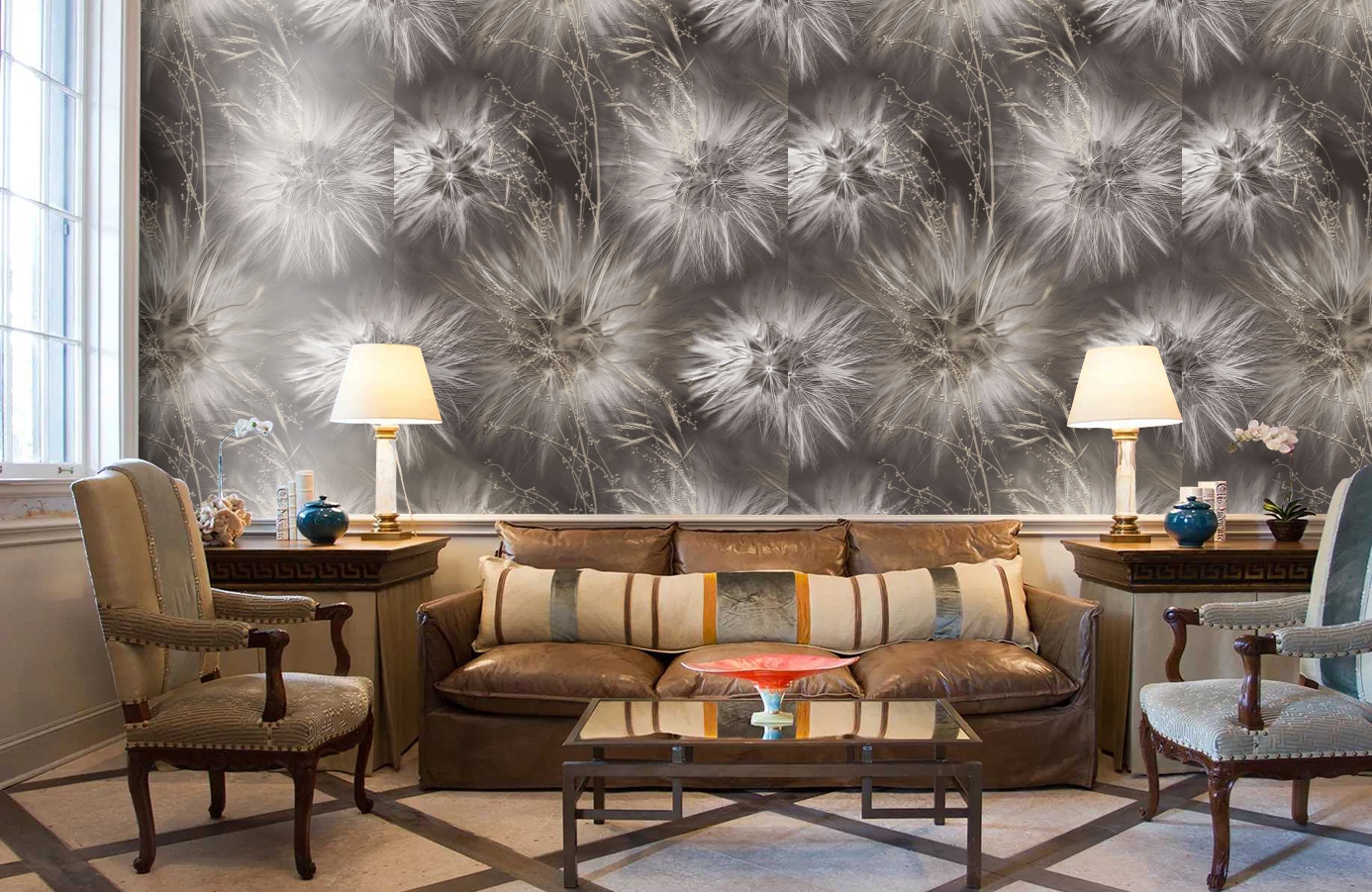 Обои 286819 фото в интерьере кабинета