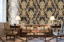 Обои Z34929 фото в интерьере кабинета превью