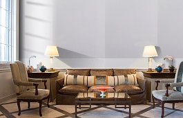 Обои 10968-05 фото в интерьере кабинета превью