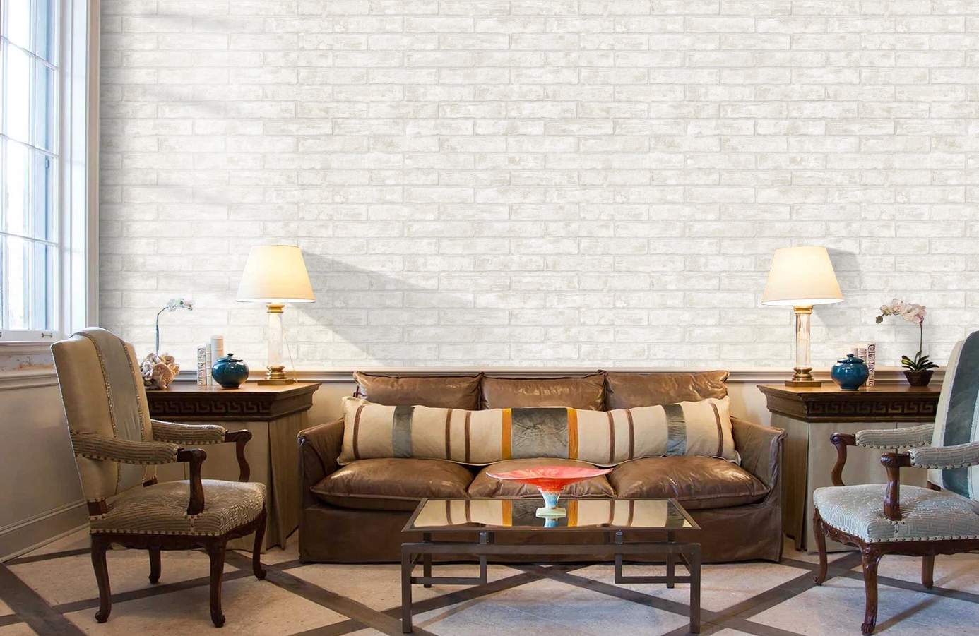 Обои 286852 фото в интерьере кабинета