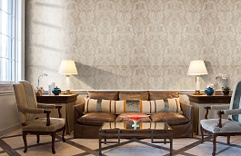 Обои R28023 фото в интерьере кабинета превью