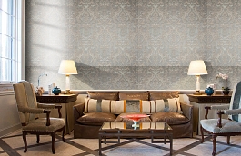 Обои R28024 фото в интерьере кабинета превью