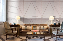 Обои 15015-5 фото в интерьере кабинета превью