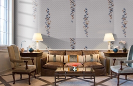 Обои 15018-9 фото в интерьере кабинета превью