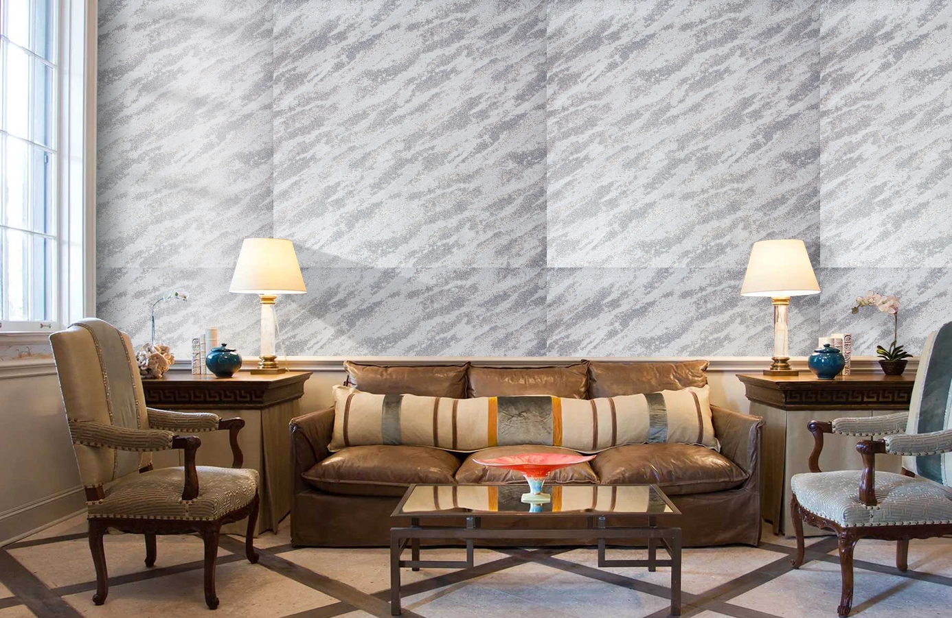 Обои 287368 фото в интерьере кабинета