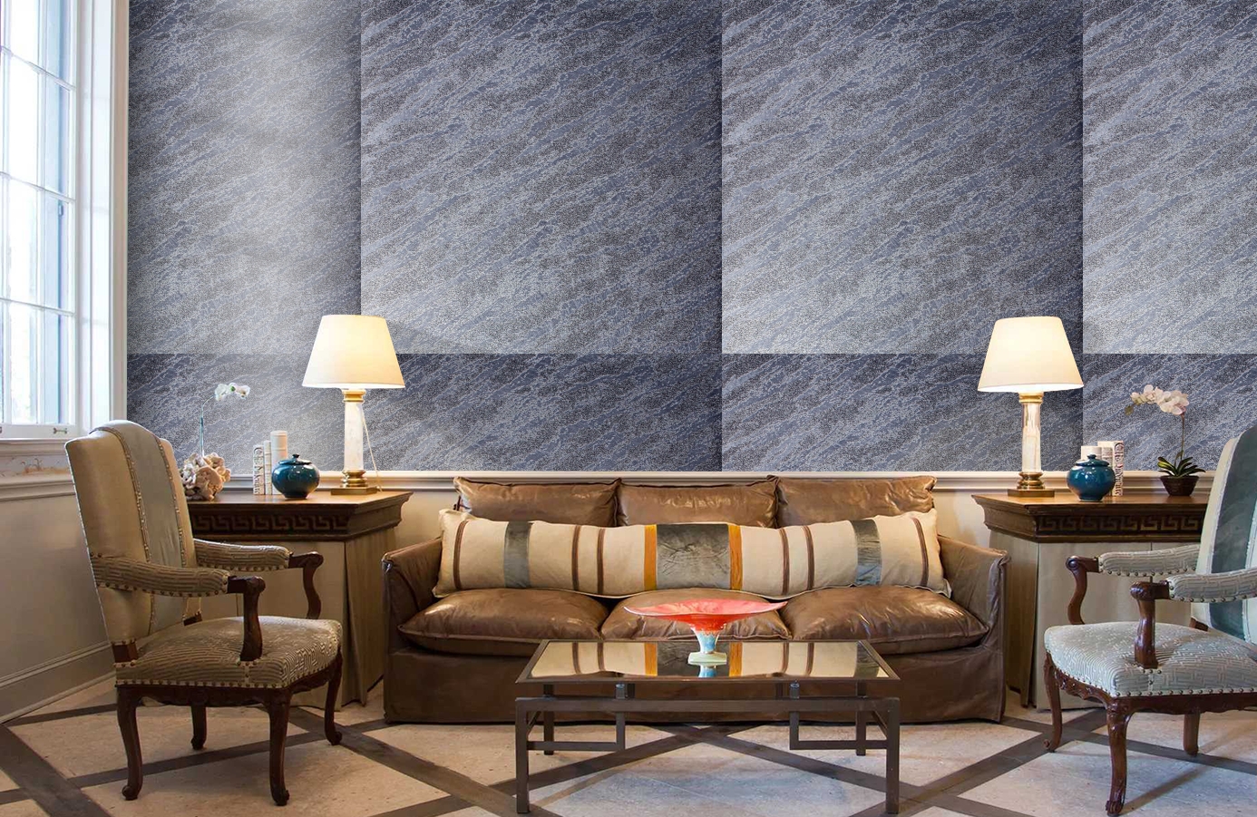 Обои 287369 фото в интерьере кабинета