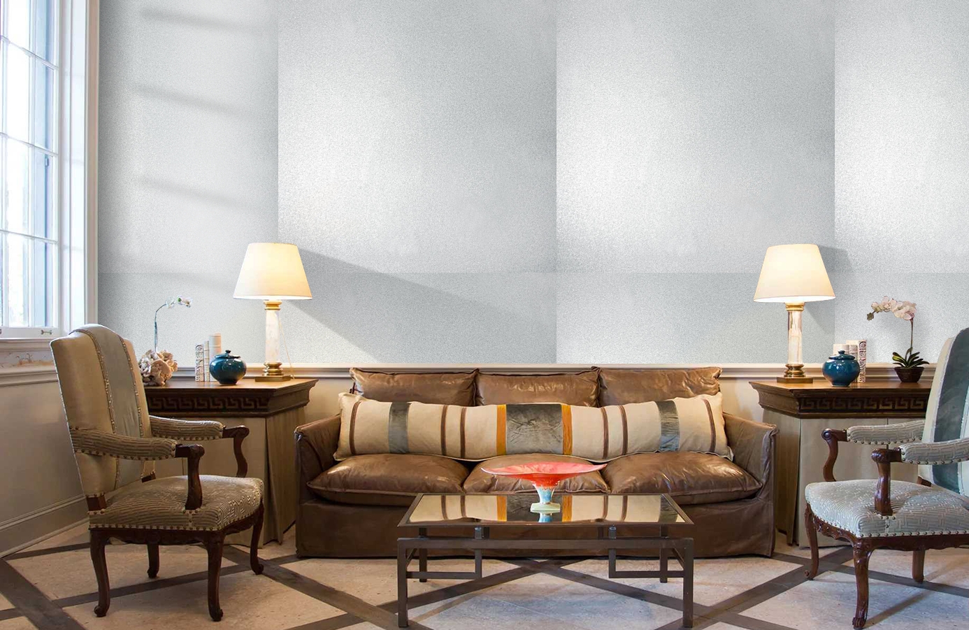 Обои 287377 фото в интерьере кабинета