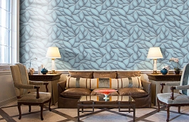 Обои 287553 фото в интерьере кабинета превью