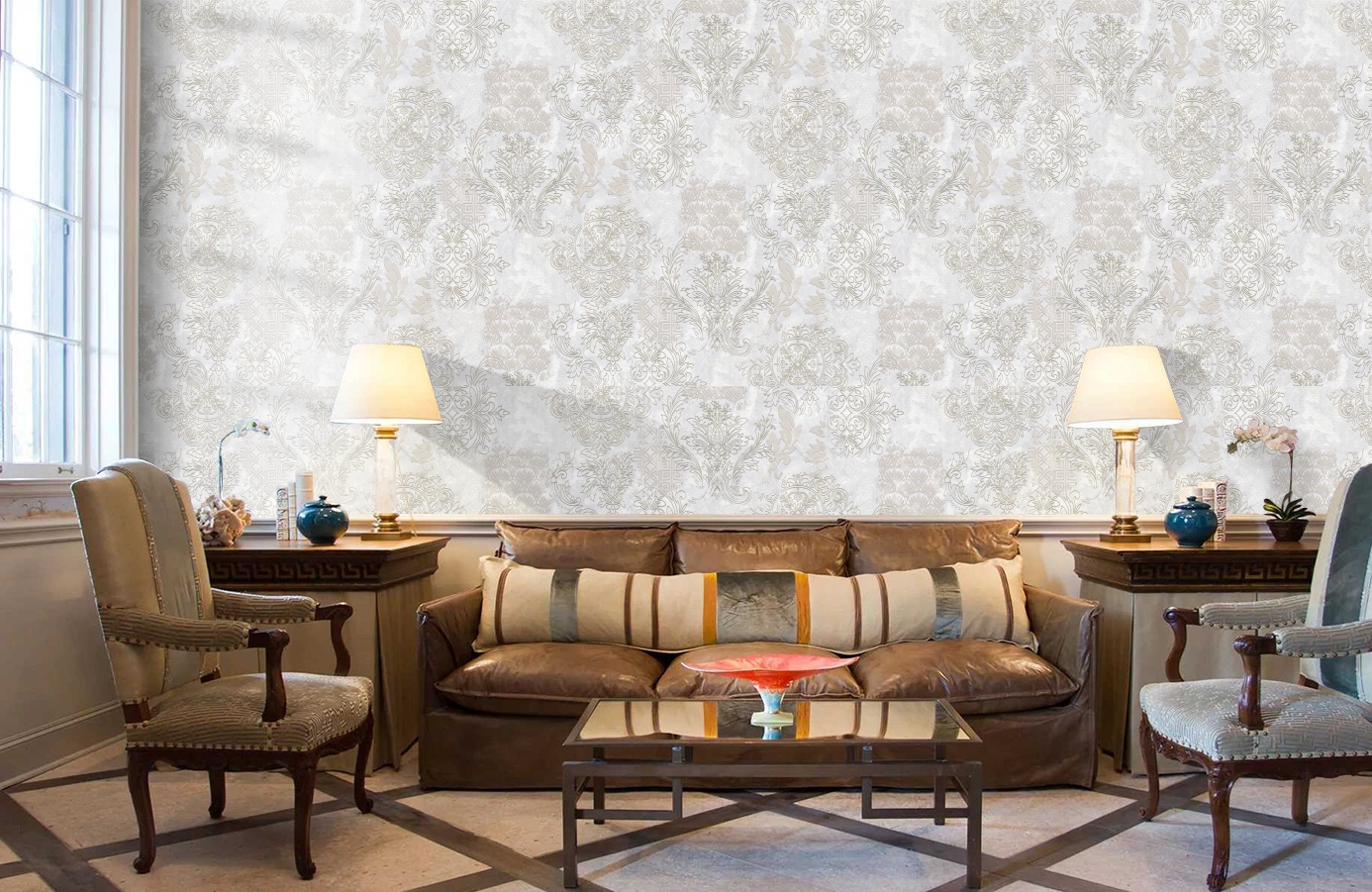 Обои 287408 фото в интерьере кабинета