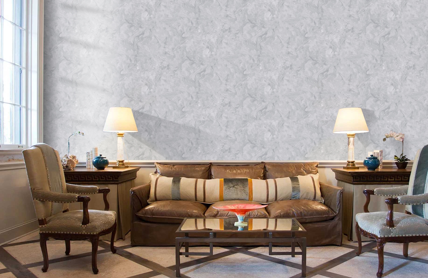 Обои 287417 фото в интерьере кабинета