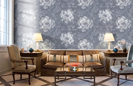 Обои PL72255-41 фото в интерьере кабинета превью