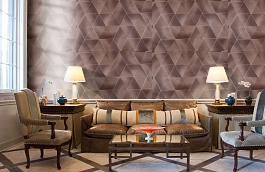 Обои HC72259-48 фото в интерьере кабинета превью