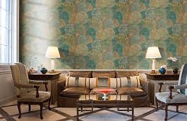 Обои R23801 фото в интерьере кабинета превью