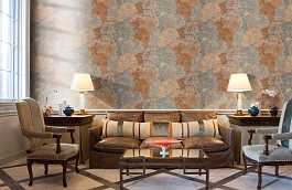 Обои R23809 фото в интерьере кабинета превью