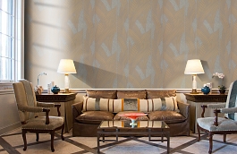 Обои R23820 фото в интерьере кабинета превью