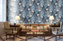 Обои HC72241-66 фото в интерьере кабинета превью