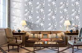 Обои HC72275-14 фото в интерьере кабинета превью