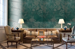 Обои 5097-5 фото в интерьере кабинета превью