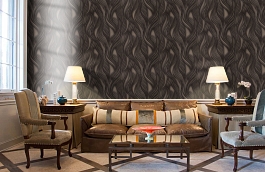 Обои R23923 фото в интерьере кабинета превью