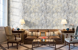 Обои 1077-06 фото в интерьере кабинета превью