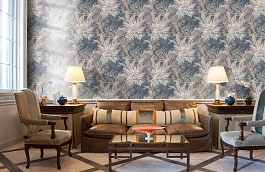 Обои TJ3212 фото в интерьере кабинета превью