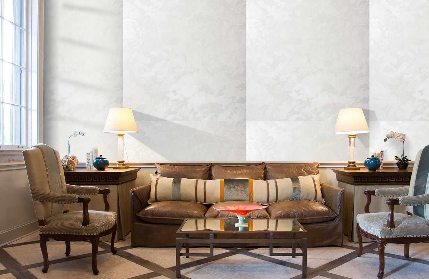 Обои 588201 фото в интерьере кабинета