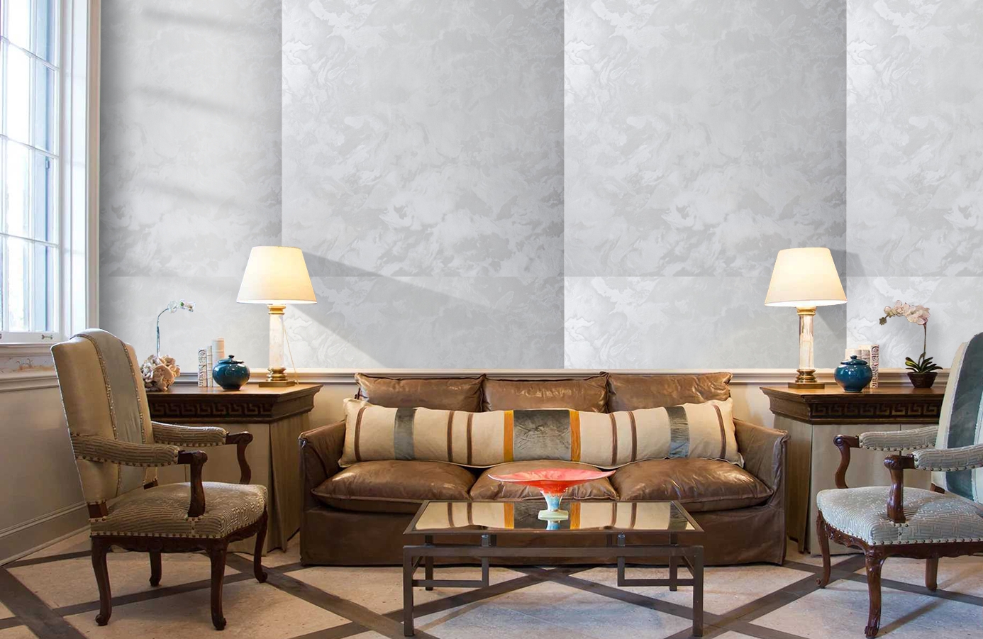 Обои 588207 фото в интерьере кабинета