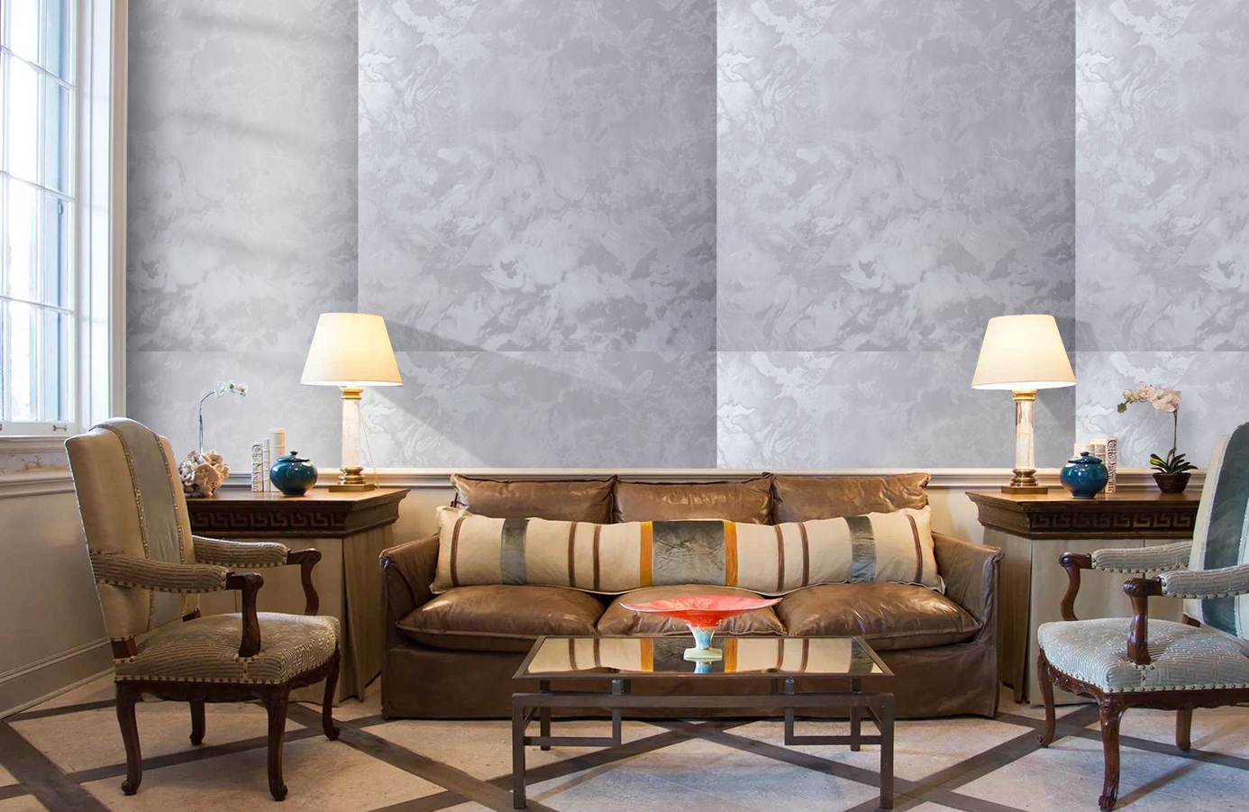 Обои 588209 фото в интерьере кабинета