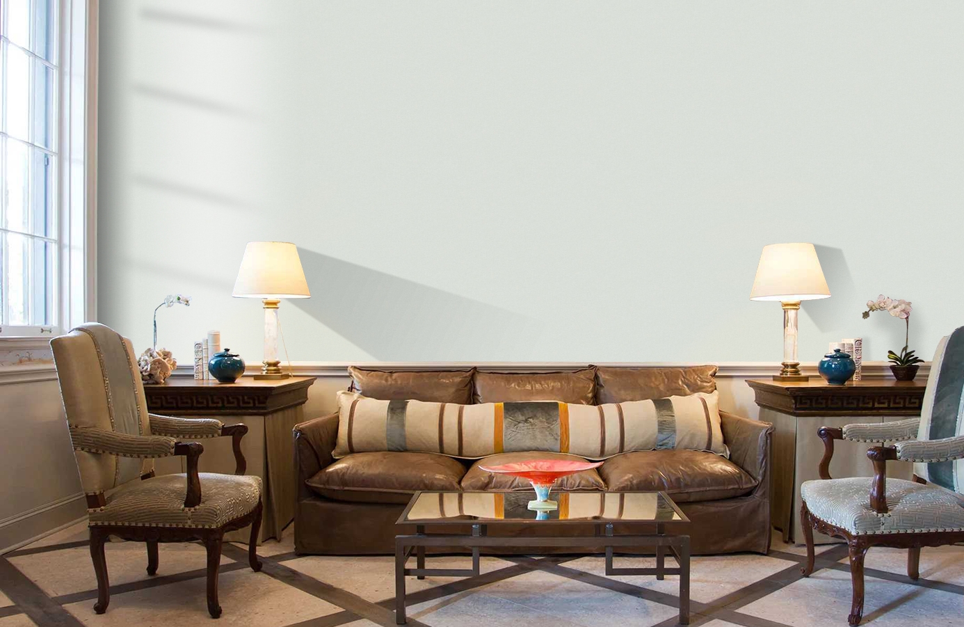 Обои 588134 фото в интерьере кабинета