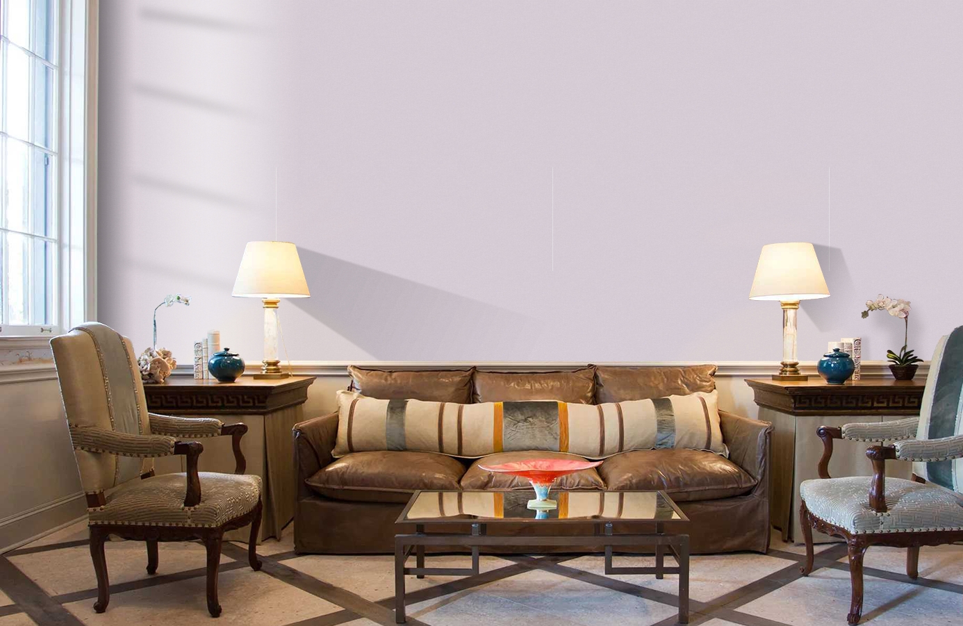 Обои 588137 фото в интерьере кабинета